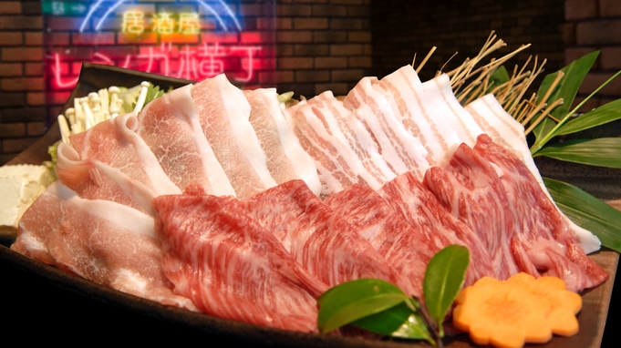 【楽天月末セール】割引＋ポイント５倍（仲良しグループで楽しいお鍋）飛騨牛と岐阜県産豚の味しゃぶ